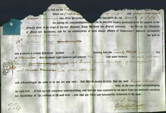 Deed by Married Women - Emma Maria Craig-Original Ancestry