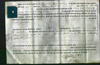 Deed by Married Women - Ann Caunt-Original Ancestry