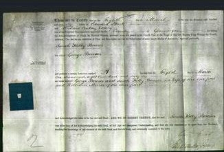 Deed by Married Women - Sarah Kilby Bowser-Original Ancestry