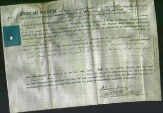 Deed by Married Women - Elizabeth Anne Keeble-Original Ancestry