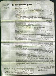 Court of Common Pleas - Eliza Hunt-Original Ancestry