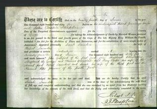 Deed by Married Women - Sarah Saunders-Original Ancestry