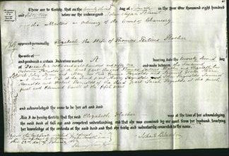 Deed by Married Women - Elizabeth Flather-Original Ancestry