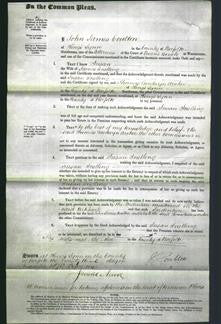 Court of Common Pleas - Susan Snelling-Original Ancestry
