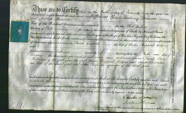 Deed by Married Women - Sarah Rosabella Redfern-Original Ancestry
