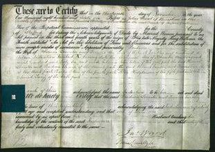 Deed by Married Women - Prudence Leicester and Frances Eardley-Original Ancestry