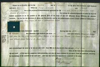Deed by Married Women - Mary Hedges-Original Ancestry