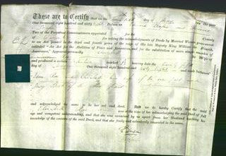 Deed by Married Women - Elizabeth Rae-Original Ancestry