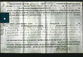 Deed by Married Women - Penelope Rosamond Mocatta-Original Ancestry