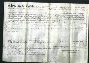 Deed by Married Women - Ann Worsley-Original Ancestry