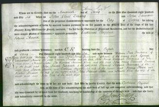 Deed by Married Women - Catherine Elizabeth Arnold-Original Ancestry