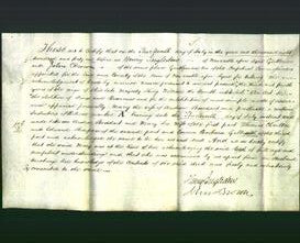 Deed by Married Women - Mary Stoddart-Original Ancestry