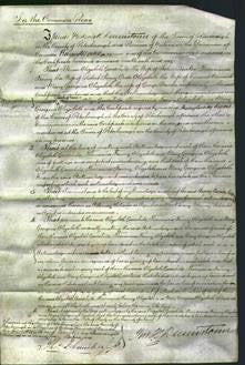 Court of Common Pleas - Elizabeth Goodchild Barker, Thomasina Fanny Orde, Elizabeth Clementi and Mary Georgina Elizabeth Barlee-Original Ancestry