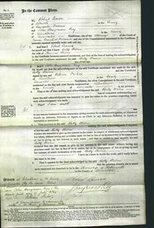 Court of Common Pleas - Betty Walne-Original Ancestry