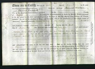 Deed by Married Women - Maria Holland-Original Ancestry