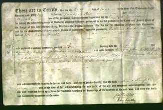 Deed by Married Women - Catherine Knight-Original Ancestry