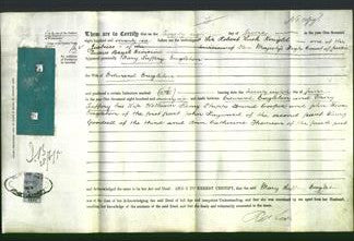 Deed by Married Women - Mary Saffery Eagleton-Original Ancestry