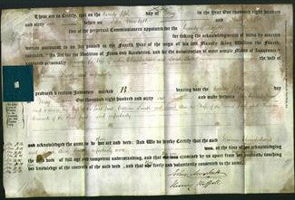 Deed by Married Women - Emma Chamberlaine, Sarah Ann Smith-Original Ancestry