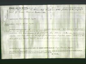 Deed by Married Women - Eliza Barnard Dryden-Original Ancestry