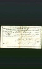 Wakefield, Massachusetts Payment Voucher - Ollie Young-Original Ancestry