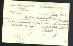 Letterhead - John P. Hollingshead & Co.