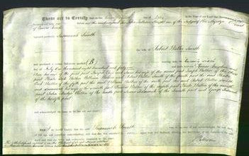 Deed by Married Women - Susannah Smith-Original Ancestry