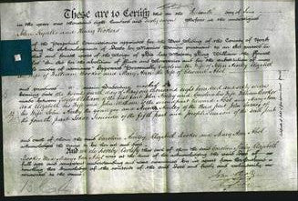 Deed by Married Women - Caroline Ainley, Elizabeth Booker and Mary Ann Abel-Original Ancestry