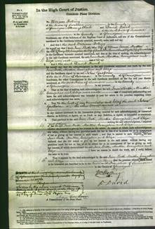 Court of Common Pleas - Jane Bath Craven, Martha Nott, Evangeline Devonald and Eliza Jenkins-Original Ancestry