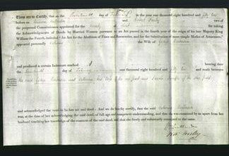 Deed by Married Women - Catherine Halberson-Original Ancestry