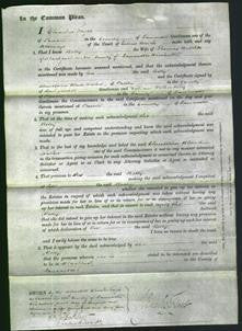 Court of Common Pleas - Betty Butcher-Original Ancestry