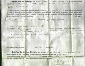 Deed by Married Women - Anne Lomax-Original Ancestry
