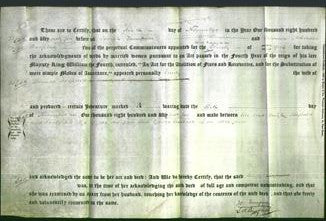 Deed by Married Women - Emily Sheffield-Original Ancestry