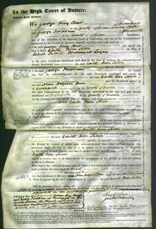 Court of Common Pleas - Edith Rose Seton Kent Lagan-Original Ancestry