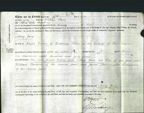 Deed by Married Women - Mary Jane Delves-Original Ancestry