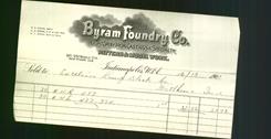 Letterhead - Byram Foundry Co.