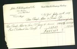 Letterhead - John P. Hollingshead & Co.