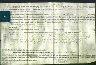 Deed by Married Women - Esther Morse and Catherine Davis-Original Ancestry