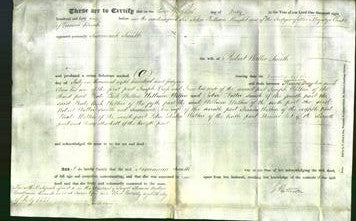 Deed by Married Women - Susannah Smith-Original Ancestry