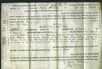 Deed by Married Women - Fanny Cressey and Emily Morris-Original Ancestry