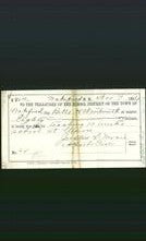 Wakefield, Massachusetts Payment Voucher - Belle H. Wentworth-Original Ancestry