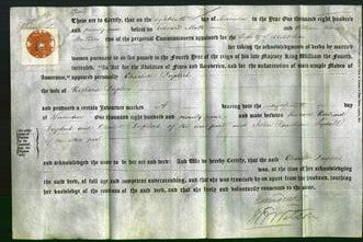 Deed by Married Women - Charlotte Duplock-Original Ancestry