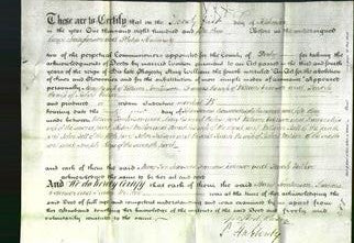 Deed by Married Women - Mary Tomlinson, Frances Edensor and Sarah Walker-Original Ancestry