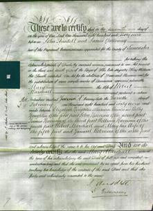 Deed by Married Women - Mary Marshall-Original Ancestry