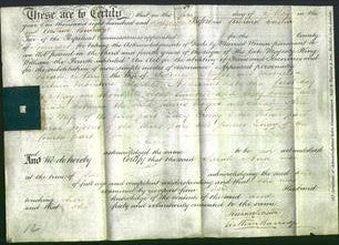 Deed by Married Women - Sarah Ann Noyes-Original Ancestry