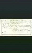 Wakefield, Massachusetts Payment Voucher - Leon Coleman-Original Ancestry