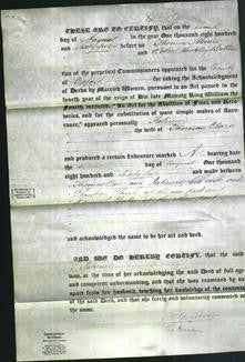 Deed by Married Women - Patience Clare-Original Ancestry