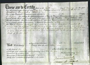 Deed by Married Women - Ellen Pegg Cartwright-Original Ancestry