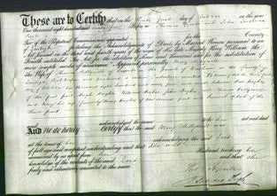 Deed by Married Women - Mary Hughes Hollywell-Original Ancestry