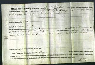 Deed by Married Women - Eliza Stennett-Original Ancestry