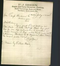 Letterhead - P.J. Breen